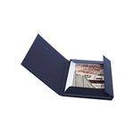 Archival Methods 11.25 x 17.25" Leather Print Folio (Navy Blue)