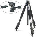 Giottos MTL 9240B-5011SB Aluminum Tripod w/ 3-Way Pan/Tilt Head (Quick Release)