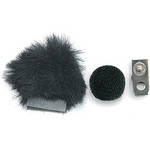 K-Tek Fur Windsock with Foam Insert for Lavalier Microphones (Black)