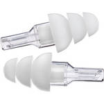 Etymotic Research ER-20 ETY-Plugs Triple-Flange Earplugs with Cord (Large, Clear/White)