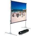 Vutec Porta-Fold Projection Screen Kit (BriteWhite, 5'8" x 7'8")