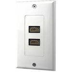 GGI HPWP2 Decora Style HDMI 1.3 Wall Plate - Dual Port