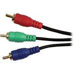 Comprehensive Standard Series General Purpose 3 RCA Component Video Cable (3')