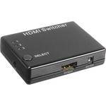 GGI Mini Switcher 3 x 1 HDMI de 4 Portas