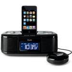 iLuv iMM153 Desktop Alarm Clock with Bed Shaker for your iPod (Black)