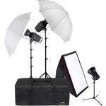 Impact Three Light Portrait Backlight Kit (120VAC)