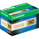 Fujifilm RVP 135-36 Fujichrome Velvia 50 Professional Color Slide Film (ISO-50) (5 Rolls)