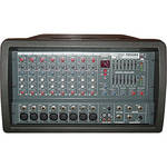 Pyle Pro PMX804 400 Watt 8-Channel Powered PA Mixer/Amplifier