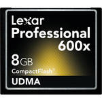Lexar 8GB Professional UDMA 600x CompactFlash Card