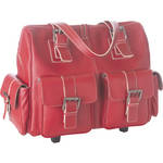 Jill-E Designs Large Rolling Camera Bag (Red)