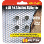 Pelican 4LR44 Coin Cell 1.5V Alkaline Battery (4-Pack)