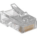 CablesToGo 01942 RJ45 Cat5 8 x 8 Modular Plug for Solid Flat Cable