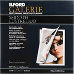 Ilford 2000410 Galerie Smooth Lustre Duo Paper (280 gsm) 12 x12" / 25 Sheets