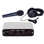 Tascam Track Pack X1 - USB 2.0 Computer Audio Interface, Mic & Headphone Kit