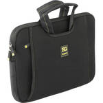 Ruggard 13" Ultra Thin Laptop Sleeve with Handles (Black/Yellow)