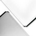 Westcott Fabric ONLY for Scrim Frame, Medium - Silver/White