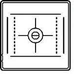 Hasselblad Acute-Matte D 36x48mm Microprism / Split-Image Focusing Screen