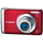 Canon PowerShot A3100 IS Digital Camera (Red)