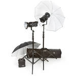 Bowens Gemini 400 2-Light Umbrella TravelPak Kit (230VAC)