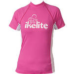 Ikelite Women's Rashguard Shirt (Short Sleeve, X-Large, Pink)