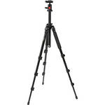Oben AC-1400 - Trip� de Alum�nio de 4 Se��es com Cabe�a de Esfera BA-00