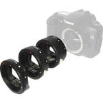 Zeikos Kit de Tubos de Extens�o AF Macro - Tubos de 13mm, 21mm e 31mm