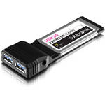 Aluratek Express Card PCI de Super Velocidade com 2 Portas USB 3.0