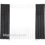 Da-Lite 30-in. Wide Wing Drapes - Pair (Black) 41093B