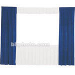 Da-Lite 30-in. Wide Wing Drapes - Pair (Blue) 41102BL