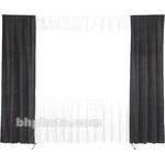 Da-Lite 30-in. Wide Wing Drapes - Pair (Black) 41102B