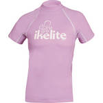 Ikelite Camisa Women's Rashguard (Mangas Curtas, Pequena, Violeta)