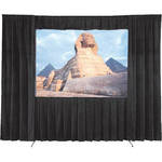 Da-Lite 36524KP - Kit de Cortina sem Barra (83 x 144" (2,1 x 3,7m), Preta)