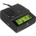 Pearstone Carregador de Bateria Duo para Canon BP-915/930/945/950G/970G