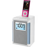 iHome iP40 FM Alarm Clock Radio for iPhone or iPod (White)
