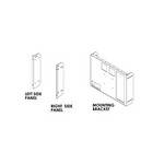 FEC RAK2024LCD Rackmount Kit for JVC DTV20L3DY and DTV24L3DY LCD Monitors