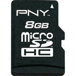 PNY Technologies 8GB microSDHC Memory Card Class 4 w/ Adapter