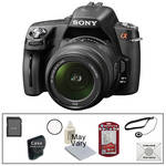 Sony Alpha A390 Digital SLR with 18-55mm Lens & Basic Accessory Kit