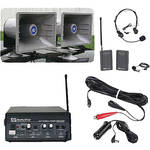 AmpliVox Sound Systems SW312 Sound Cruiser Wireless 60W Dual Horn Mobile PA System