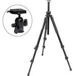 Manfrotto 055XPROB Tripod Legs Kit (Black) /w 498RC4 Midi Ball Head & 410PL QR Plate