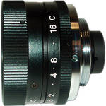 AstroScope 16mm F1.6 C-Mount Objective Lens