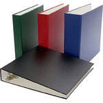 Archival Methods 17-5016 Collector Grade Ring Binder (12 x 12.1 x 1.5", Navy Blue)