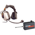 Eartec 1 Digicom Communication Radio with Max Double Headset