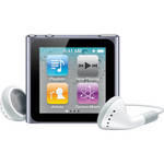 Apple 16GB iPod nano (Graphite, Current Model)