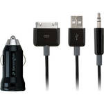 Kensington 2-in-1 Car Charger and AUX Audio Cable