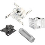 Advance Universal Projector Ceiling Mount Kit (Up to 50 lbs - White)