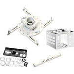 Advance Universal Projector Ceiling Mount Kit (Up to 50 lbs - White)