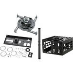 Advance Universal Projector Ceiling Mount Kit (Up to 50 lbs, Black)