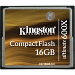 Kingston 16GB Ultimate CompactFlash 600x Memory Card