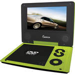 Impecca DVP774L Portable DVD Player (Lime)