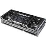 Marathon MA-CDJ2K19W Coffin Case for 2 CD Players and 19" Mixer  (Black and Chrome)